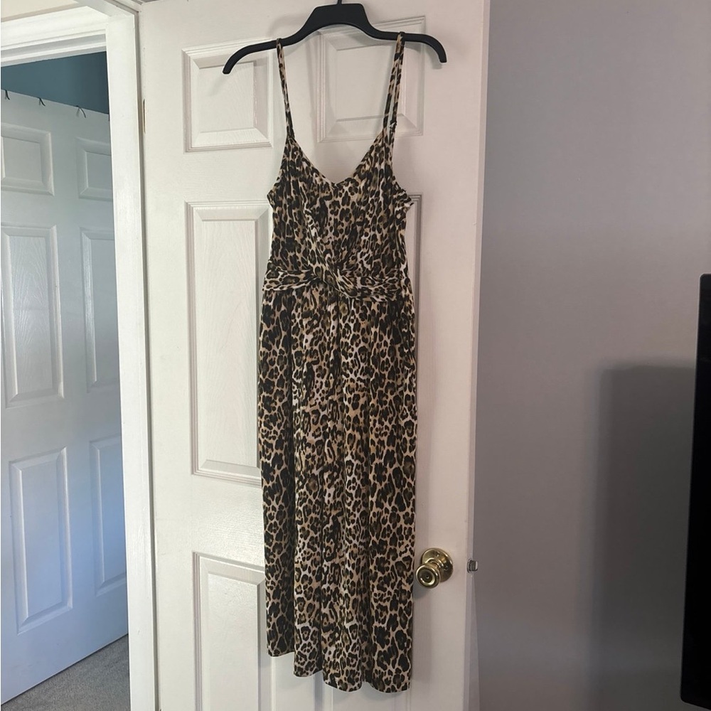Leopard Print Women's Jumpsuit